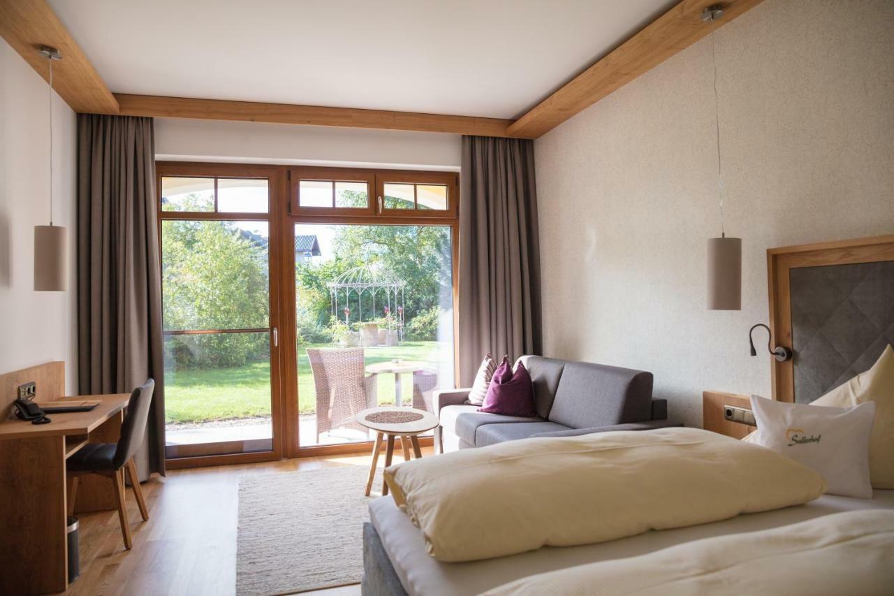 Garten - Hotel Sallerhof 格洛迪 外观 照片