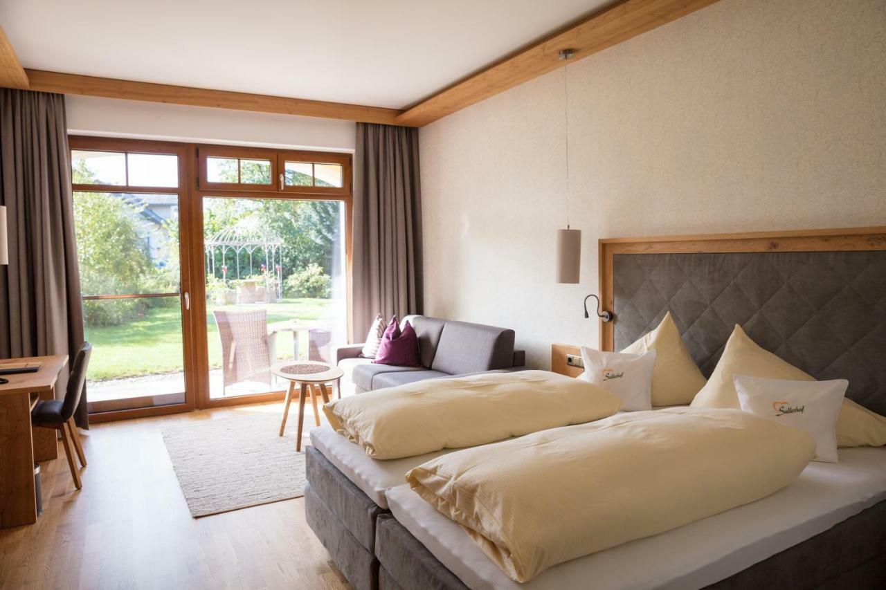 Garten - Hotel Sallerhof 格洛迪 外观 照片